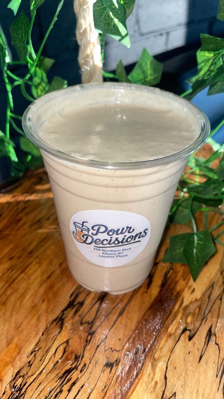 Protein smoothie at Pour Decisions