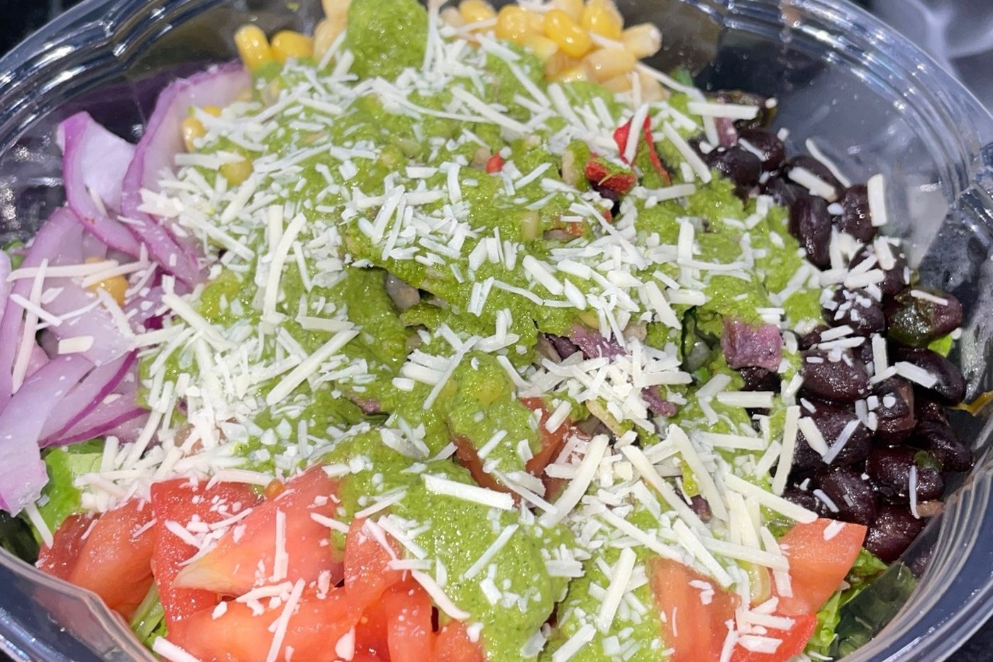 Southwest Black Bean Salad at Pour Decisions